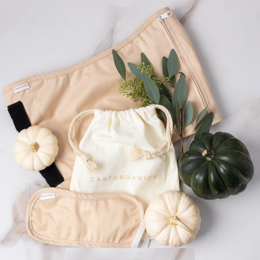 Organic Cotton Castor Oil Packs (Belly & Neck Pad)